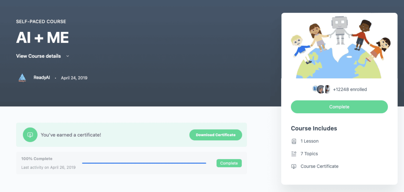 The AI + Me curriculum books and the plan to bring them into a mobile app