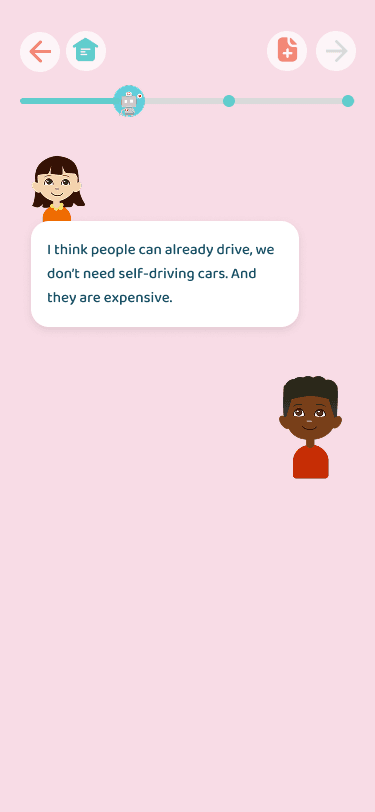 A concept broken into small illustrated sections
